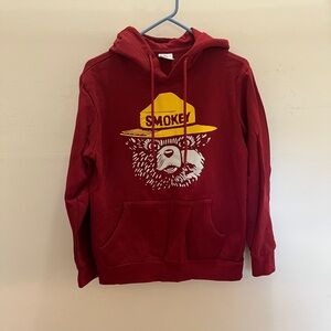 Sonoma Red Smokey Bear Hoodie